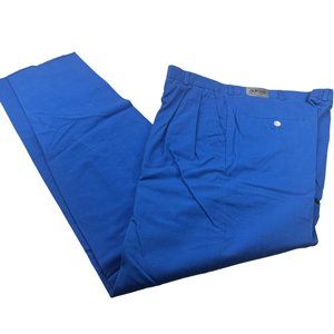 Aureus Men's Sz 36 Pant Pleated Raw Hem Needs To Be Tailored Blue New With Tags